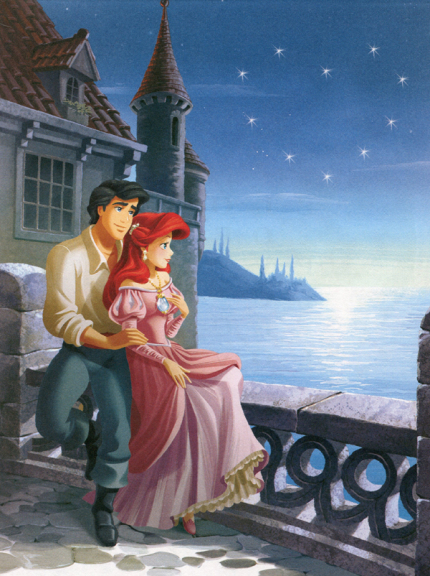 Princess Ariel and her prince