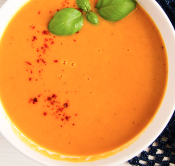 Pumpkin and butternut soup