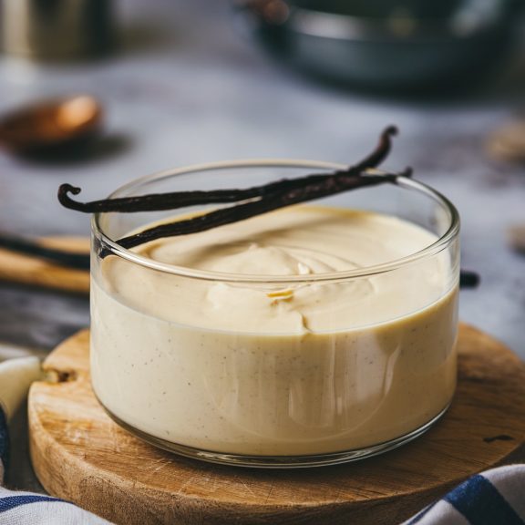 creamy vanilla pudding